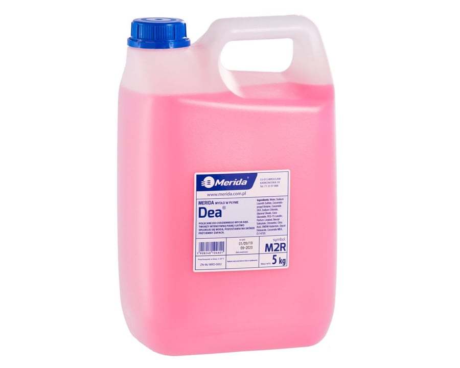 Жидкое мыло Merida M2R DEA розовое, канистра 5 кг
Жидкое мыло Merida M2R DEA розовое, канистра 5 кг