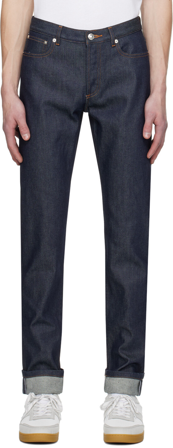 Джинсы цвета индиго Petit New Standard A.P.C., цвет Indigo
Джинсы цвета индиго Petit New Standard A.P.C., цвет Indigo