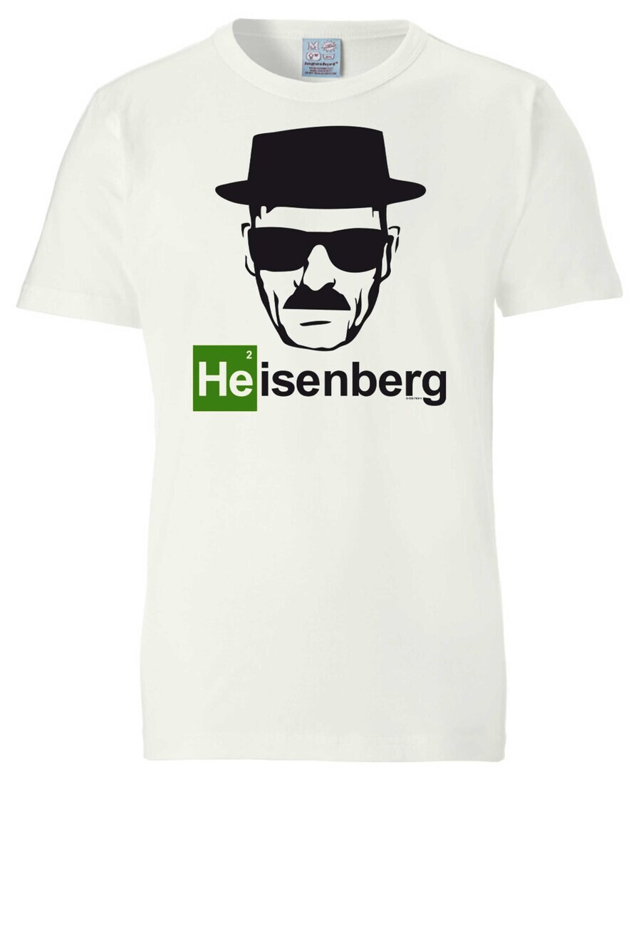 Классическая футболка LOGOSHIRT Shirt Heisenberg, белый 
Классическая футболка LOGOSHIRT Shirt Heisenberg, белый