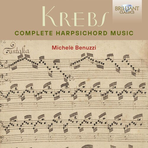 CD диск Krebs / Benuzzi: Complete Harpsichord Music
CD диск Krebs / Benuzzi: Complete Harpsichord Music