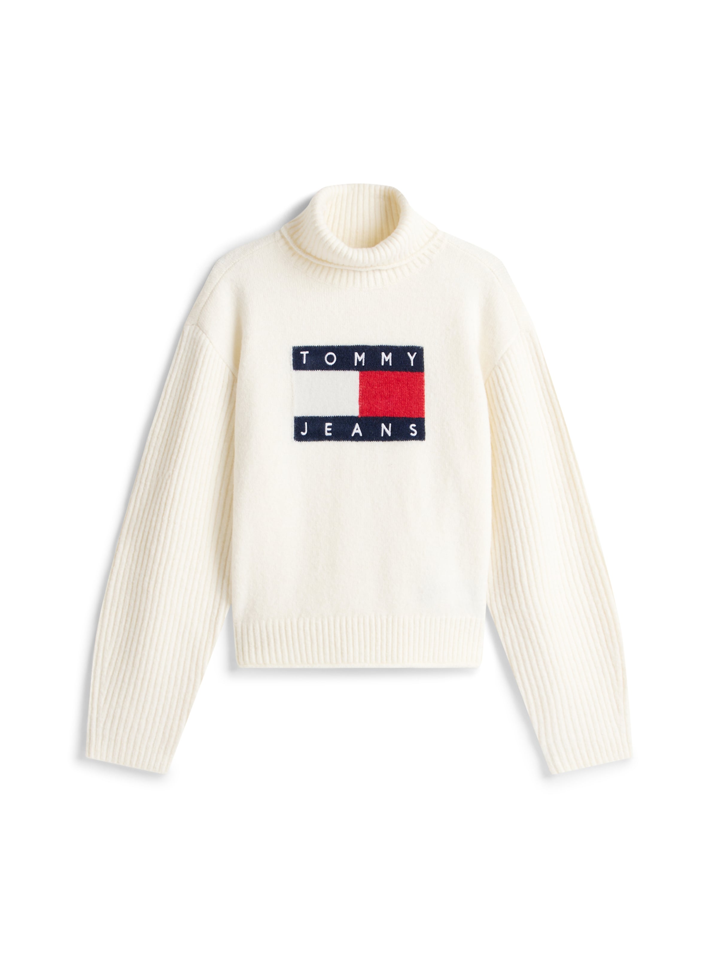 Tommy Jeans Свитер в белом цвете, Wool White
Tommy Jeans Свитер в белом цвете, Wool White