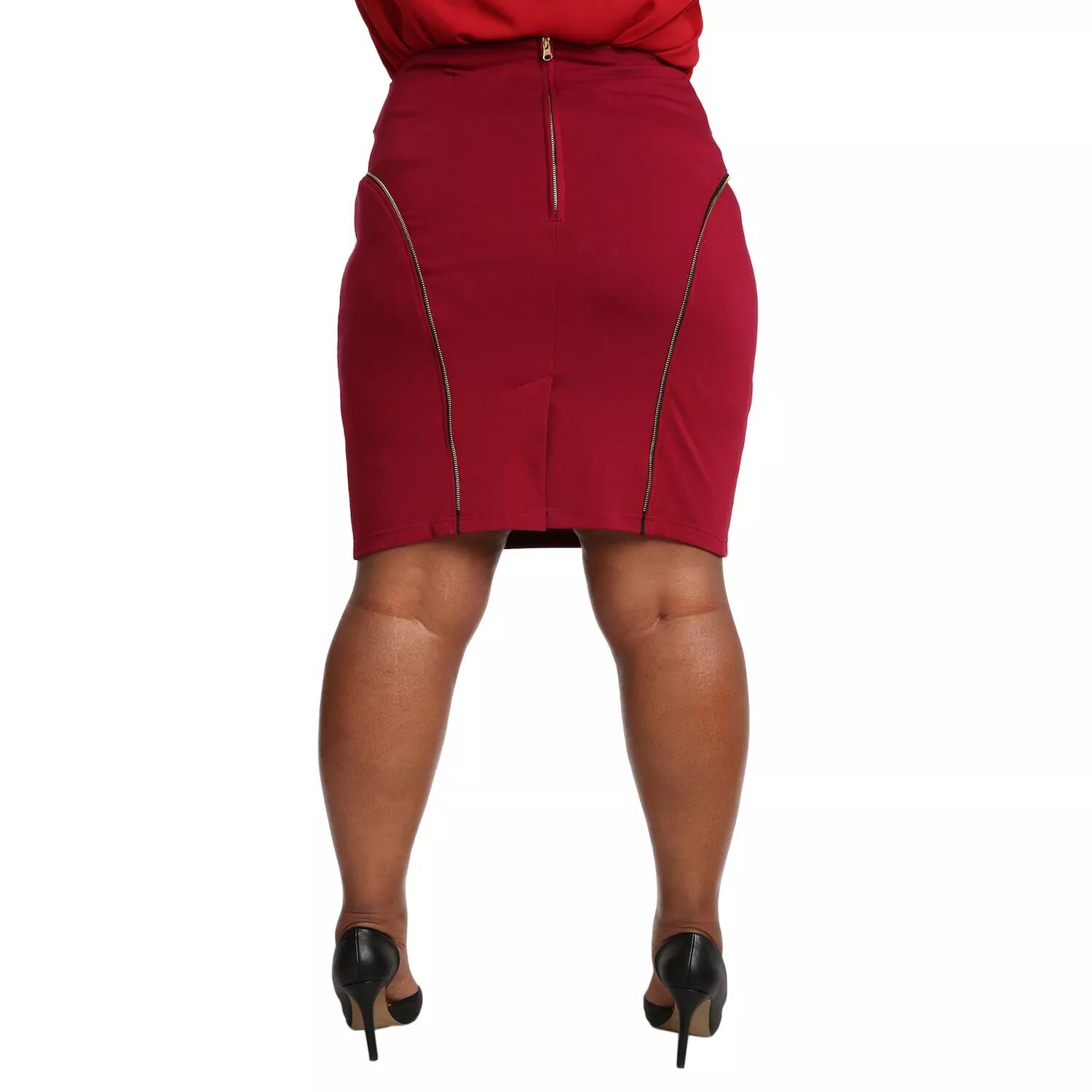 Юбка-карандаш Tiffy больших размеров с отделкой на молнии на линии принцессы Poetic Justice
Юбка-карандаш Tiffy больших размеров с отделкой на молнии на линии принцессы Poetic Justice