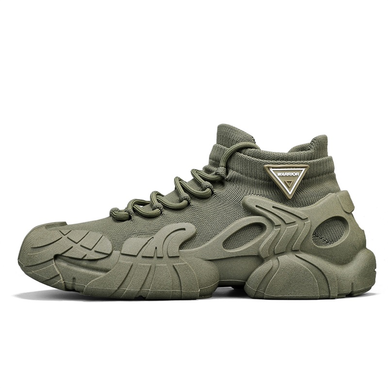 Нескользящие износостойкие повседневные туфли средней высоты для мужчин WARRIOR, Green
Нескользящие износостойкие повседневные туфли средней высоты для мужчин WARRIOR, Green