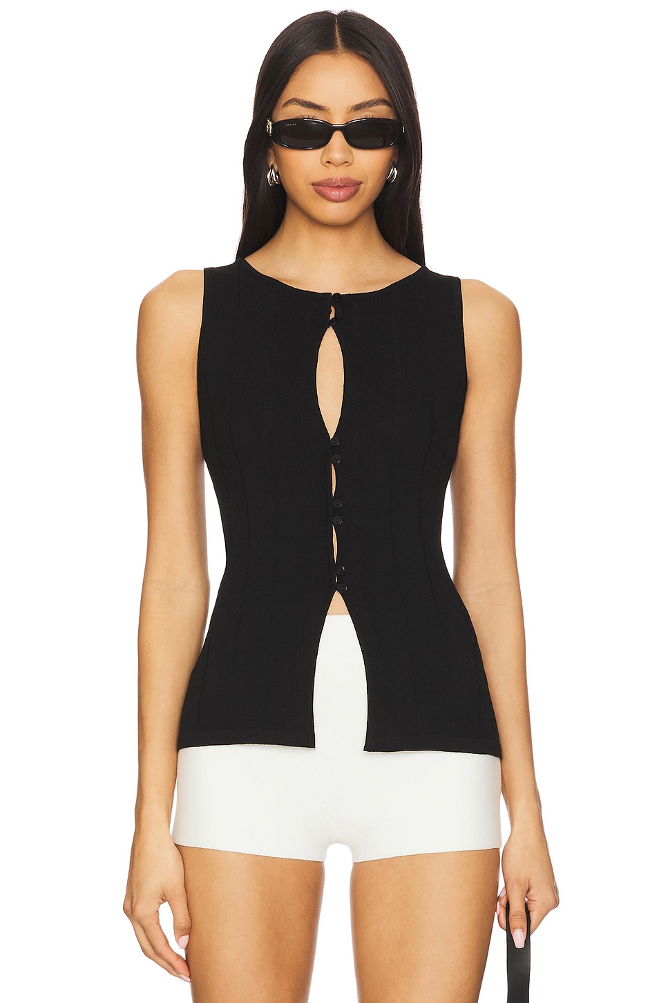 Трикотажный топ Tranquil от Sovere, black
Трикотажный топ Tranquil от Sovere, black