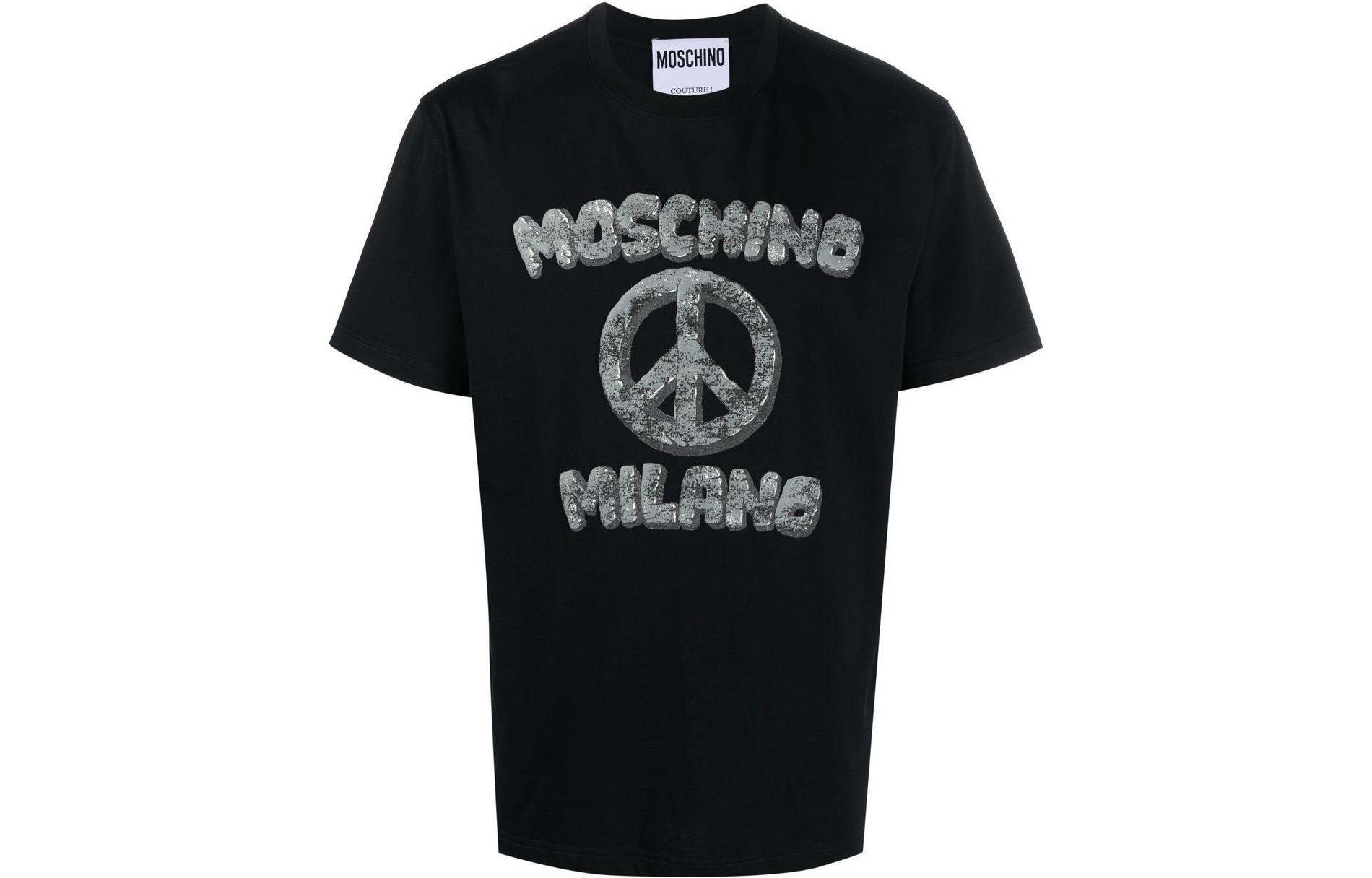 Футболка Peace Printed Crewneck MOSCHINO, черный
Футболка Peace Printed Crewneck MOSCHINO, черный