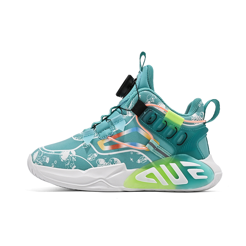 Противоскользящие и износостойкие водонепроницаемые высокие детские баскетбольные кроссовки для детей Izumi Chiryū, черный/оранжевый
Противоскользящие и износостойкие водонепроницаемые высокие детские баскетбольные кроссовки для детей Izumi Chiryū, черный/оранжевый