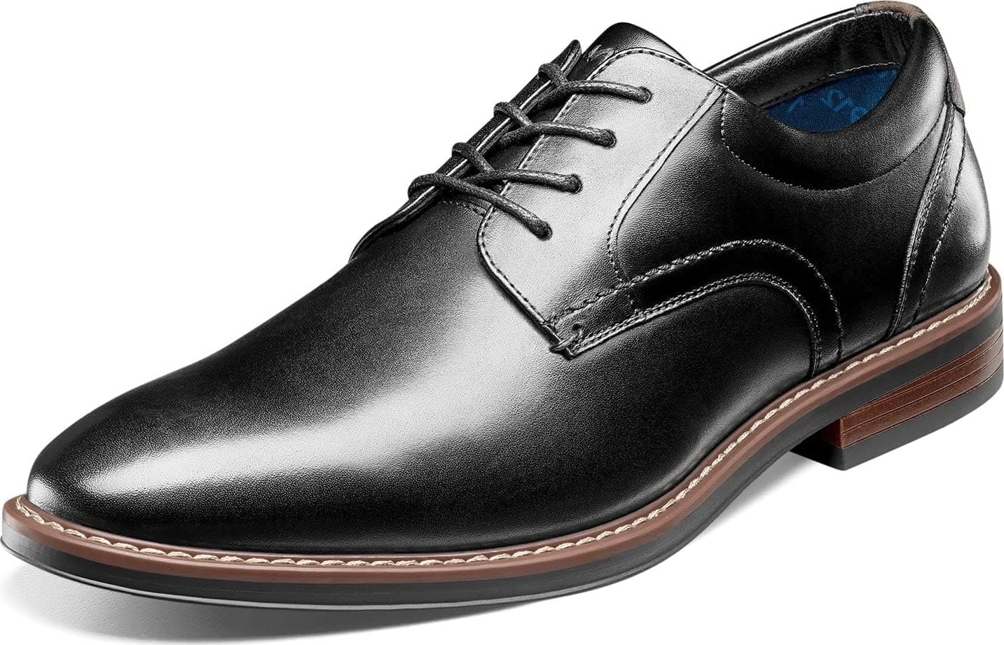 Мужские туфли Nunn Bush Centro Flex с цельной носочной частью, оксфорды на шнуровке, кожаные, удобные для повседневной носки, черный
Мужские туфли Nunn Bush Centro Flex с цельной носочной частью, оксфорды на шнуровке, кожаные, удобные для повседневной носки, черный