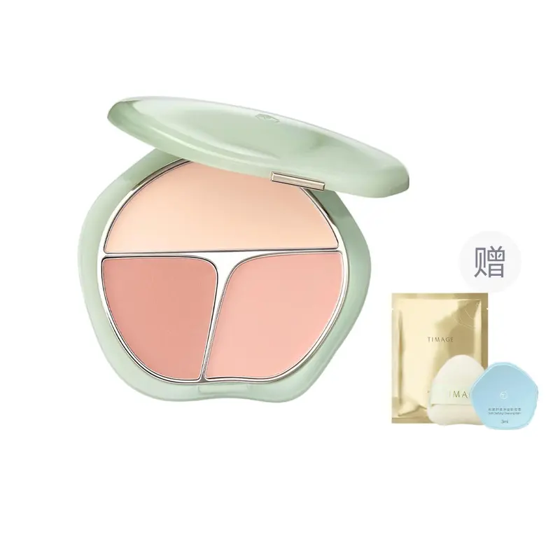 TIMAGE Палетка для контуринга и коррекции тона кожи contested green flow jade tricolor blush
TIMAGE Палетка для контуринга и коррекции тона кожи contested green flow jade tricolor blush