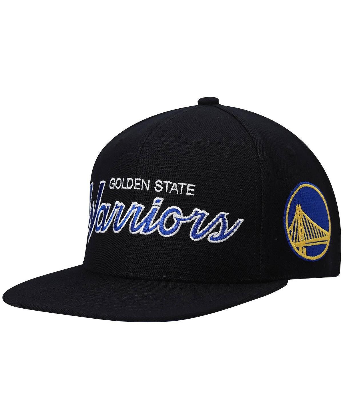 Мужская черная кепка Golden State Warriors Hardwood Classics Script 2.0 Snapback Mitchell & Ness
Мужская черная кепка Golden State Warriors Hardwood Classics Script 2.0 Snapback Mitchell & Ness
