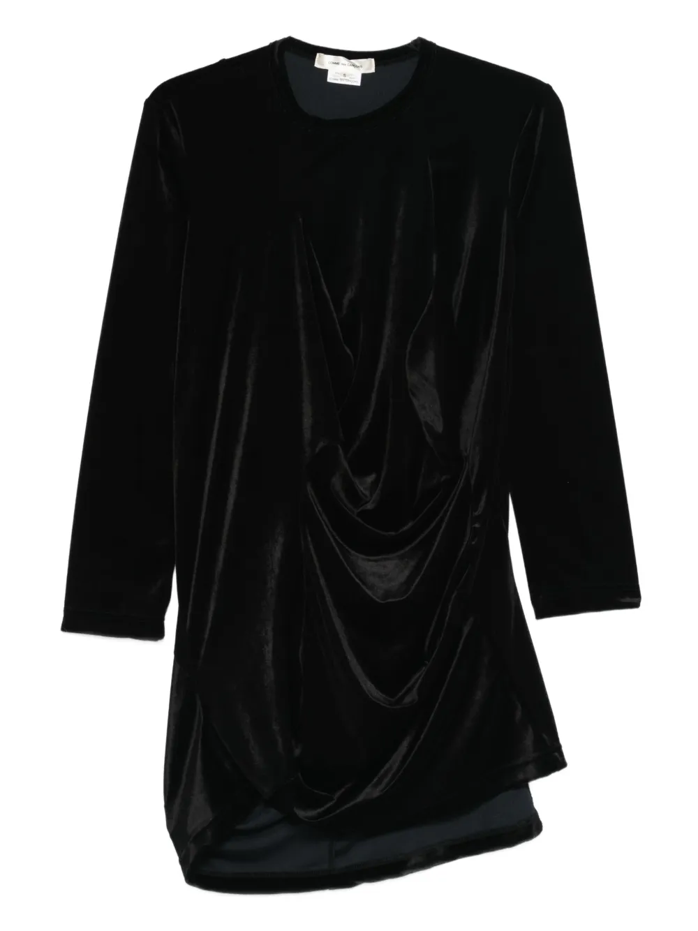 Платье мини с драпировкой Comme Des Garcons, черный
Платье мини с драпировкой Comme Des Garcons, черный