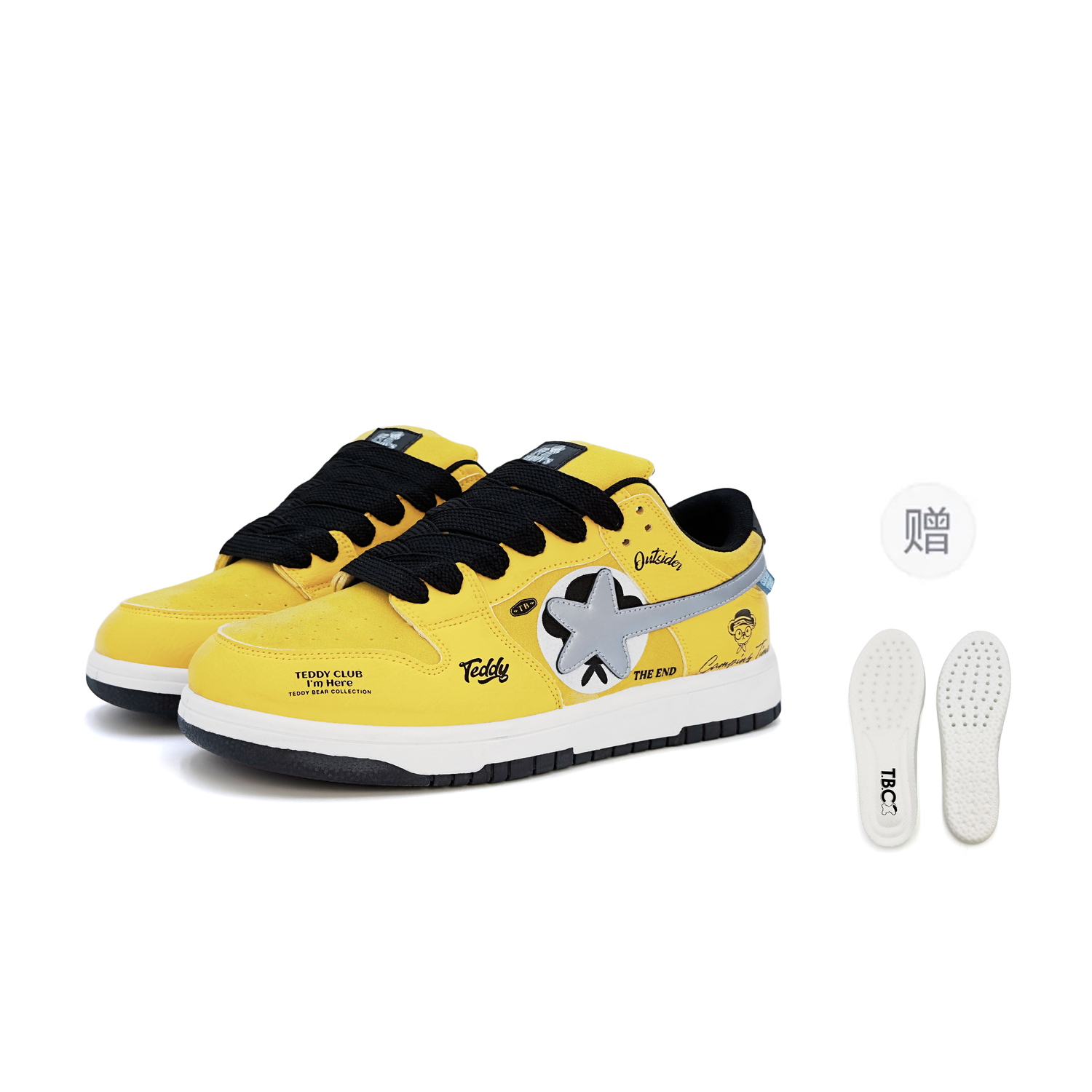 Teddy Bear Collection Ретро спортивные унисекс скейтбордские кроссовки низкие модные трендовые пара универсальные гоночный желтый с резиновой стелькой для большего комфорта
Teddy Bear Collection Ретро спортивные унисекс скейтбордские кроссовки низкие модные трендовые пара универсальные гоночный желтый с резиновой стелькой для большего комфорта