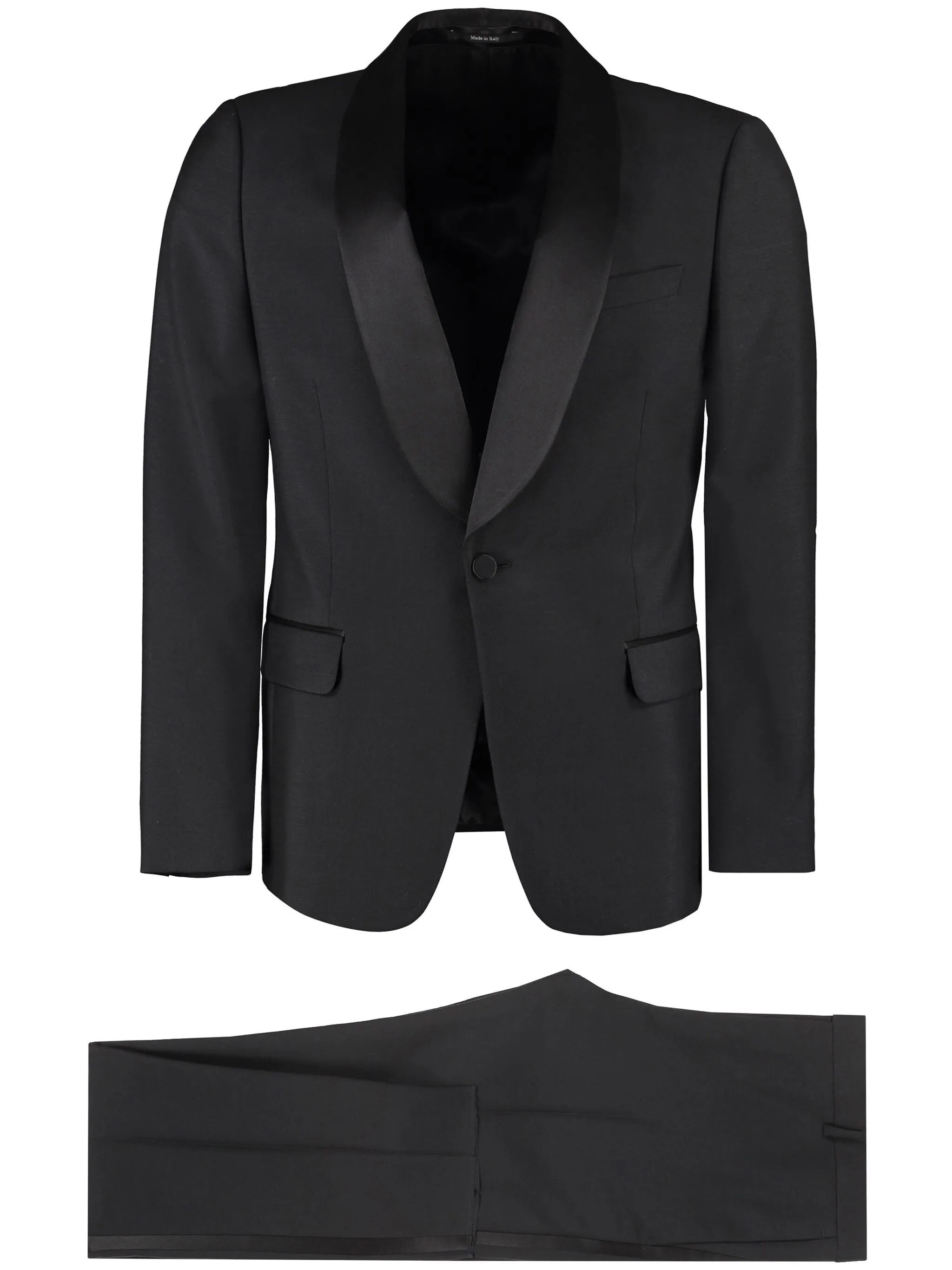 Костюм с однобортным пиджаком Gucci, черный
Костюм с однобортным пиджаком Gucci, черный