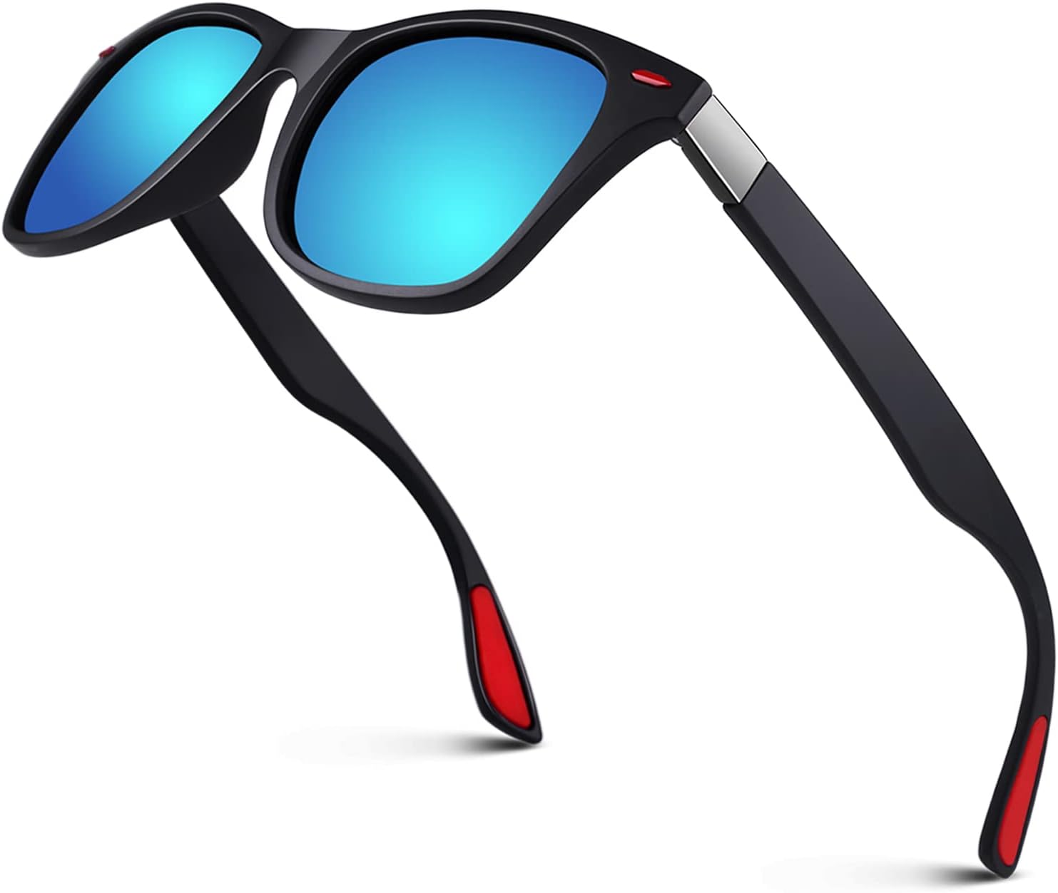 Поляризованные солнцезащитные очки LINVO для мужчин и женщин, сверхлегкие, из материала TR90, для вождения, рыбалки, гольфа, с защитой от ультрафиолета UV400, A Tr90 Matte Black | Ice Blue Mirror
Поляризованные солнцезащитные очки LINVO для мужчин и женщин, сверхлегкие, из материала TR90, для вождения, рыбалки, гольфа, с защитой от ультрафиолета UV400, A Tr90 Matte Black | Ice Blue Mirror