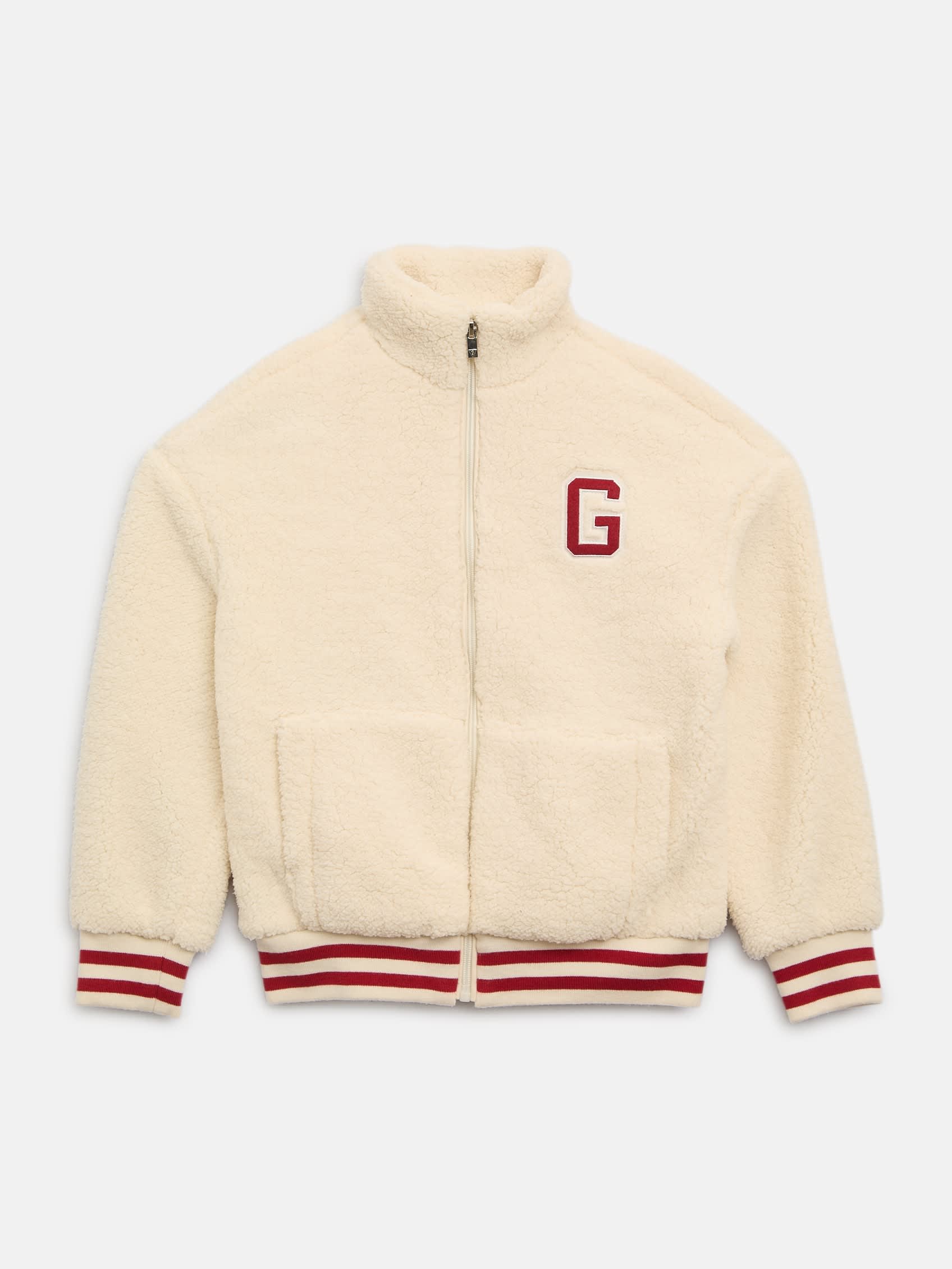 Фальшивомеховая бейсбольная куртка Guess Factory, Milky
Фальшивомеховая бейсбольная куртка Guess Factory, Milky