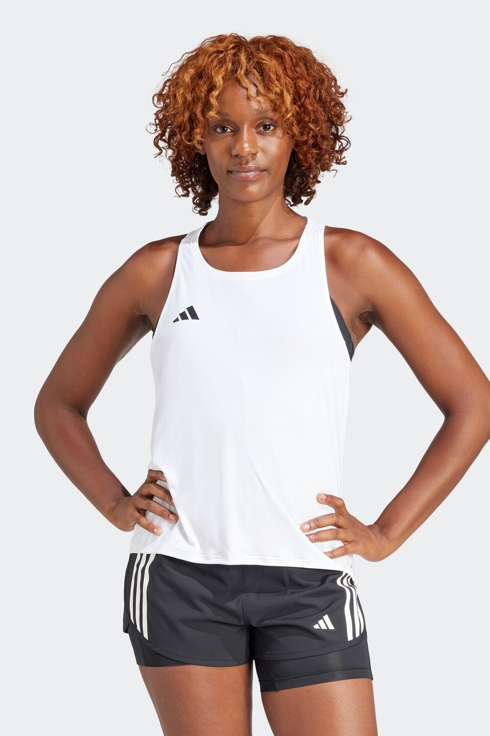 Жилет на танке Adizero Adidas, белый
Жилет на танке Adizero Adidas, белый