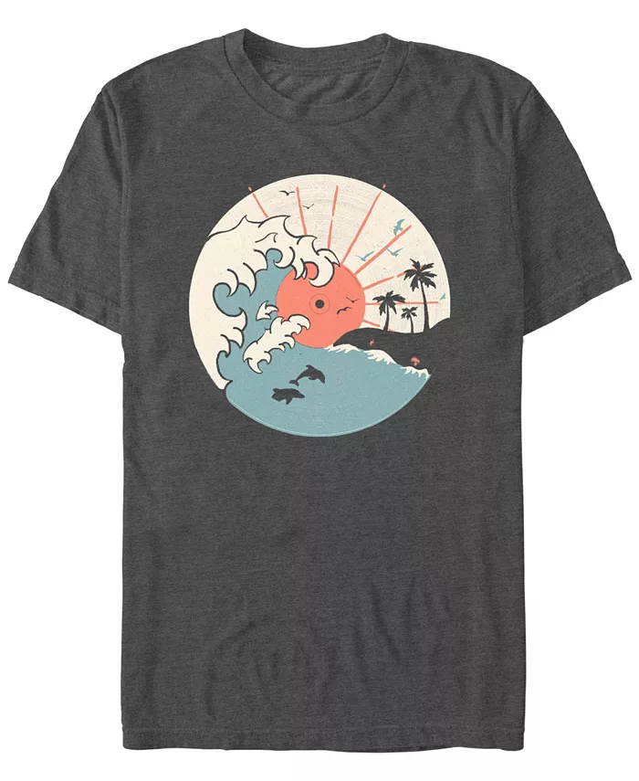 Мужская футболка OCN LP с коротким рукавом Design By Humans, серый
Мужская футболка OCN LP с коротким рукавом Design By Humans, серый