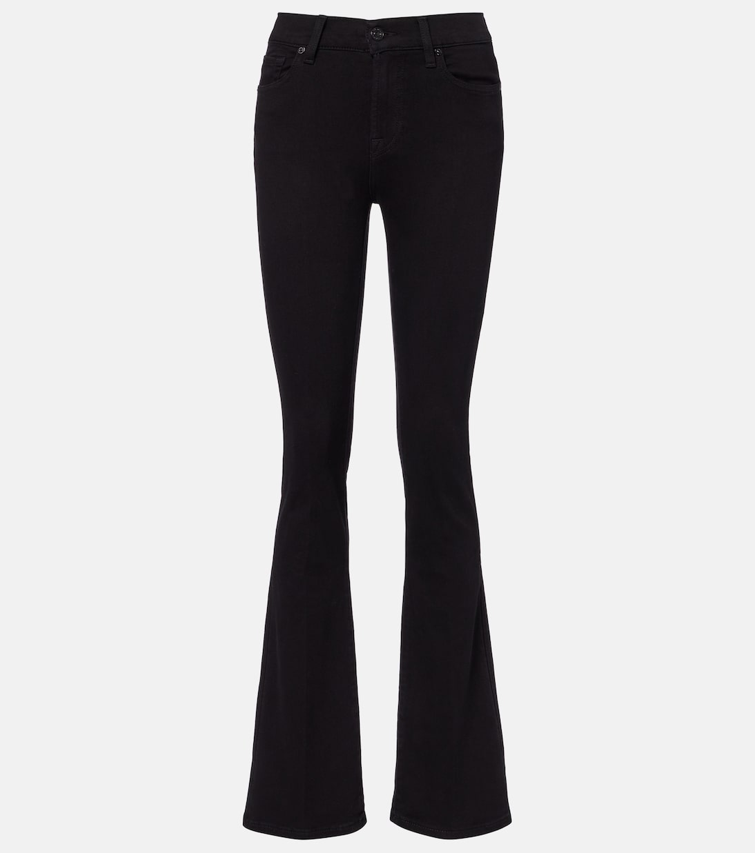 Джинсы средней посадки с расклешенными штанинами 7 For All Mankind, Soho Night
Джинсы средней посадки с расклешенными штанинами 7 For All Mankind, Soho Night