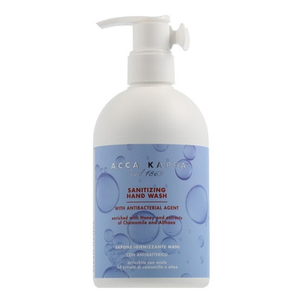 Дезинфицирующее мыло для рук White Musk 300 мл Acca Kappa
Дезинфицирующее мыло для рук White Musk 300 мл Acca Kappa