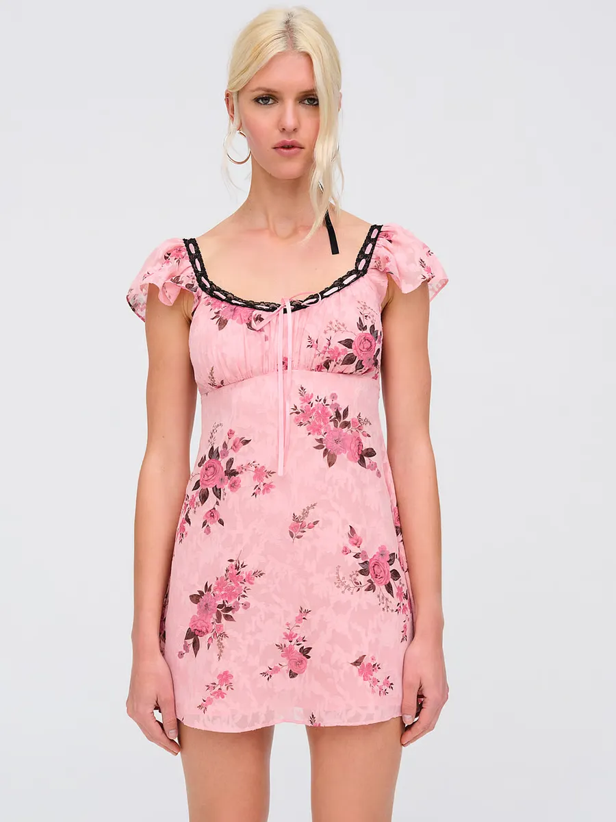 Мини-платье Guinevere For Love & Lemons, розовый
Мини-платье Guinevere For Love & Lemons, розовый