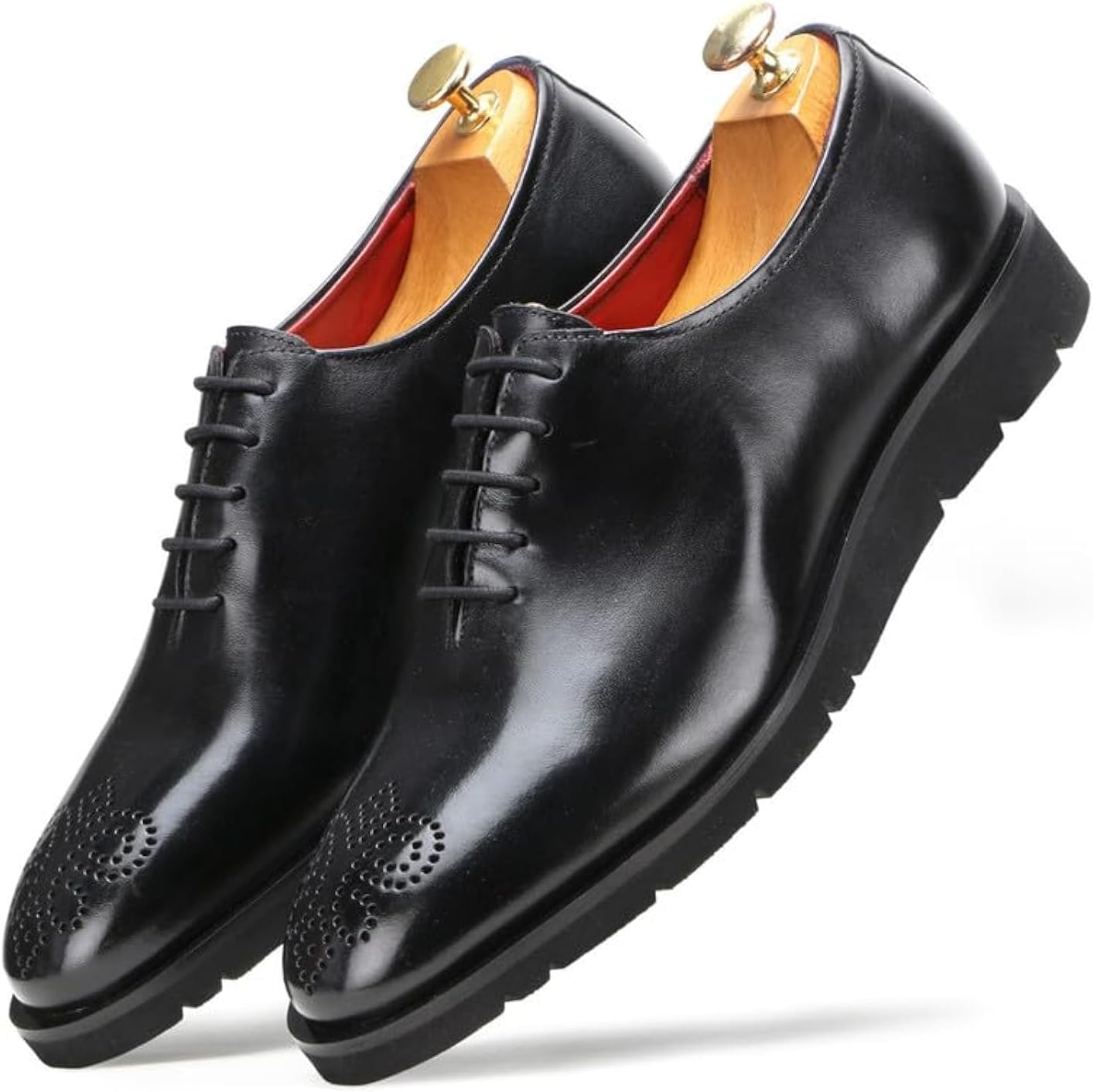 Мужские классические туфли - легкие вручную сшитые оксфорды из кожи полного зерна, деловая повседневная обувь, кроссовки AirFlexLite Escaro Royale, черный
Мужские классические туфли - легкие вручную сшитые оксфорды из кожи полного зерна, деловая повседневная обувь, кроссовки AirFlexLite Escaro Royale, черный