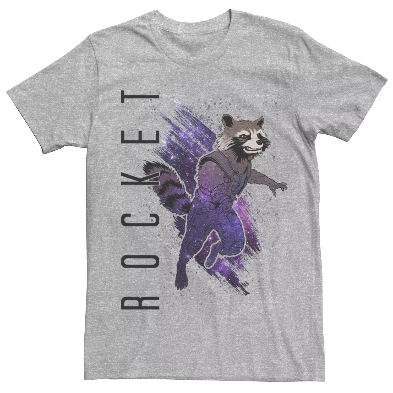 Мужская футболка с расцветкой Marvel Avengers Endgame Rocket Galaxy Licensed Character
Мужская футболка с расцветкой Marvel Avengers Endgame Rocket Galaxy Licensed Character