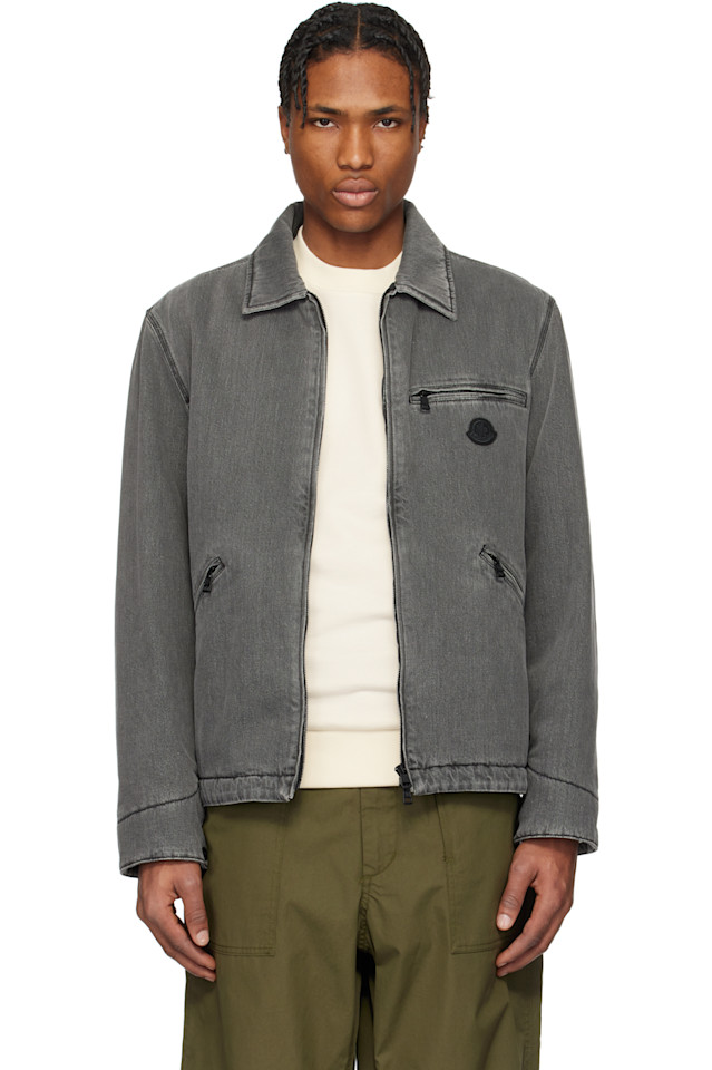 Утеплённая джинсовая рубашка Acate Moncler, черный
Утеплённая джинсовая рубашка Acate Moncler, черный