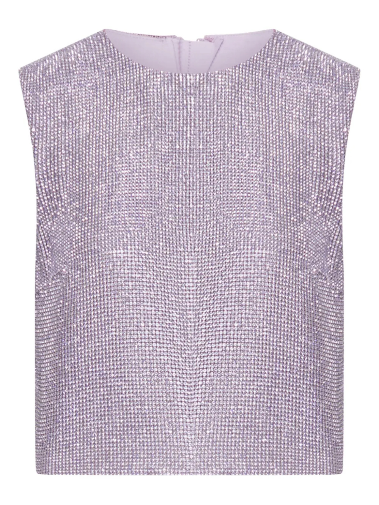 Топ без рукавов с кристаллами и кольчугой Self-Portrait, фиолетовый
Топ без рукавов с кристаллами и кольчугой Self-Portrait, фиолетовый