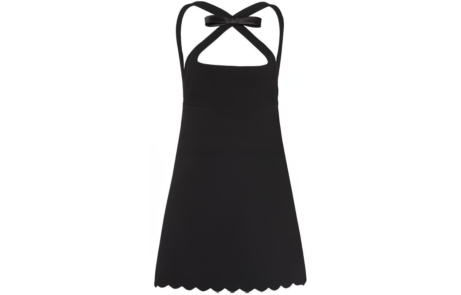 Платье Miu Miu с открытой спиной и бантом, черный
Платье Miu Miu с открытой спиной и бантом, черный