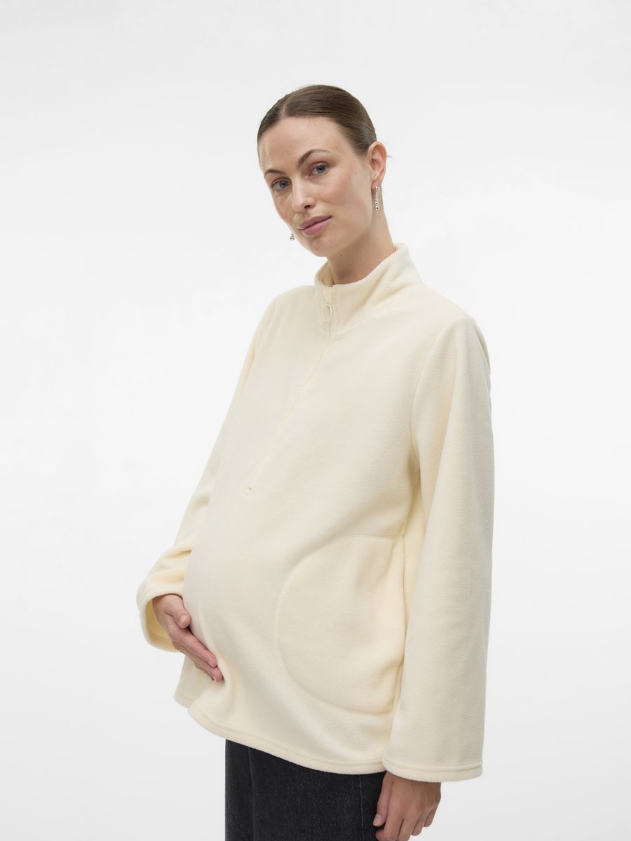 Флисовая куртка MAMALICIOUS MLMILLE ZIP JACKET, Birch/Off-White
Флисовая куртка MAMALICIOUS MLMILLE ZIP JACKET, Birch/Off-White