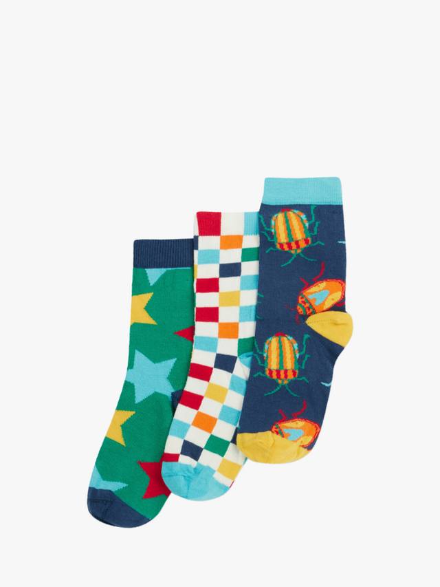 Детские носки в форме rock my bug Frugi, разноцветный
Детские носки в форме rock my bug Frugi, разноцветный