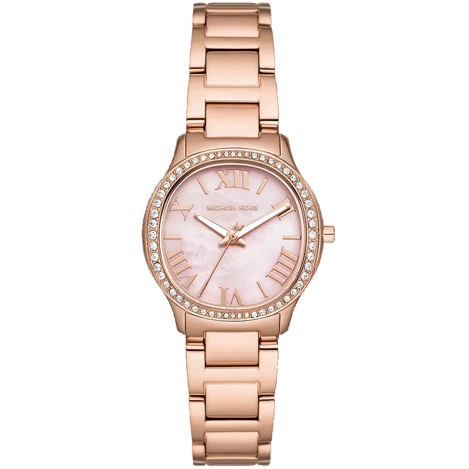 Женские часы Michael Kors Sage Pink с циферблатом MOP
Женские часы Michael Kors Sage Pink с циферблатом MOP