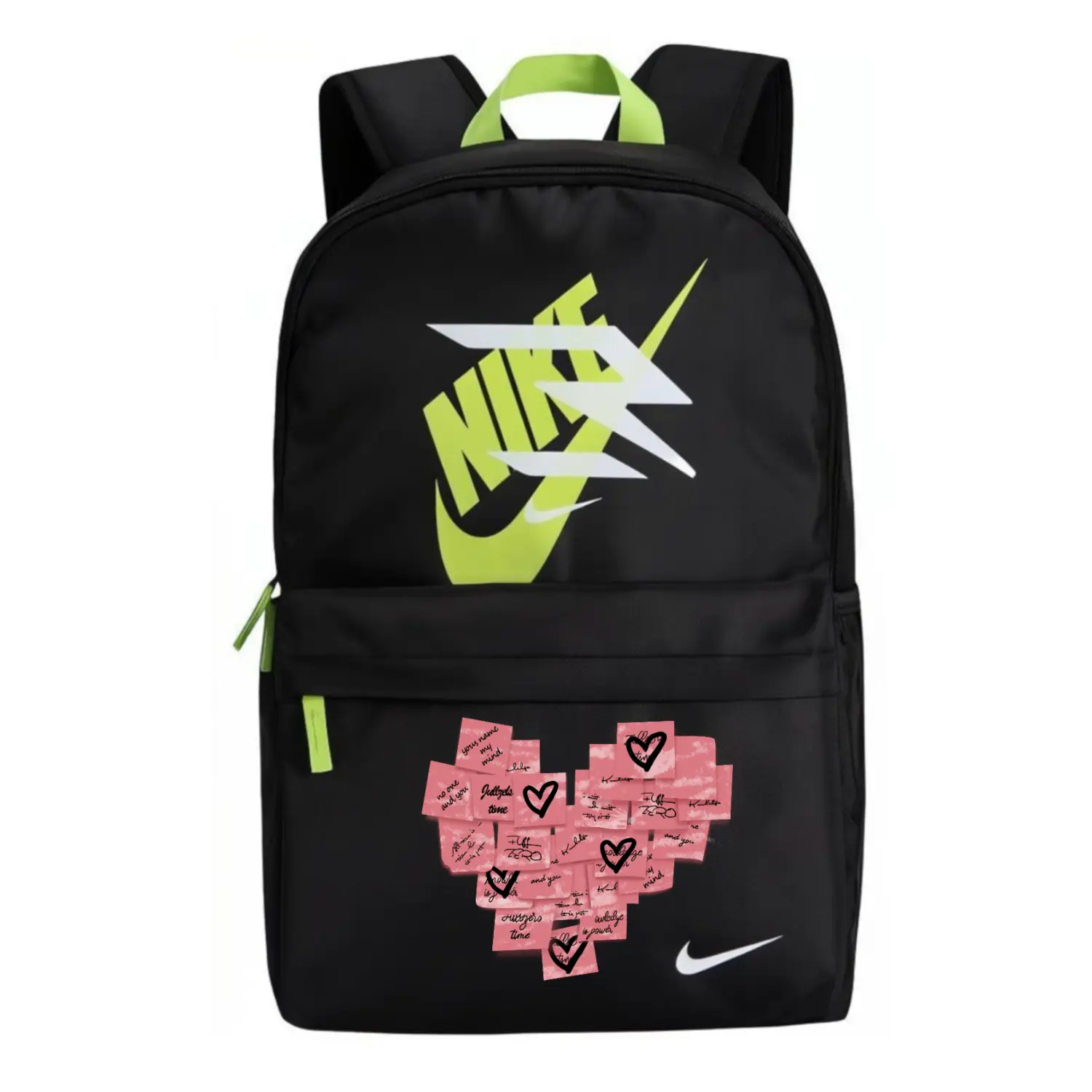 Nike Полиэстеровый рюкзак унисекс с цветочным принтом, Heart Sticky Note
Nike Полиэстеровый рюкзак унисекс с цветочным принтом, Heart Sticky Note