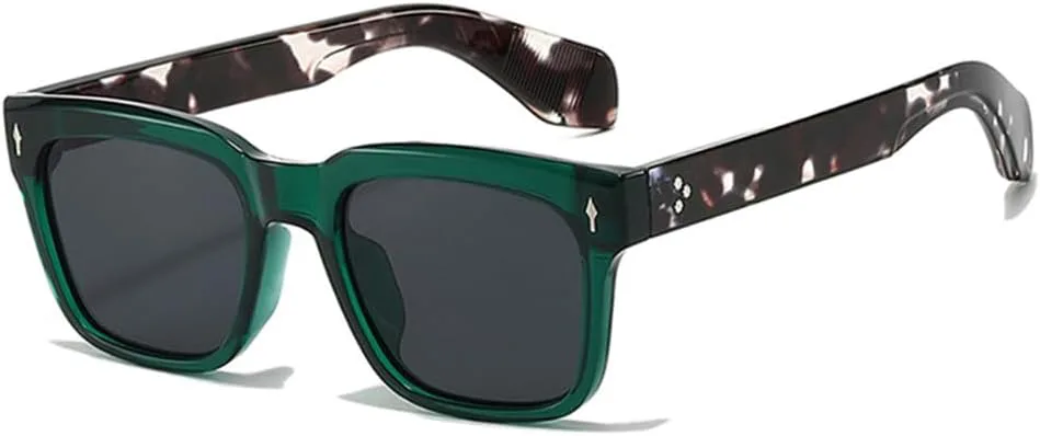 Солнцезащитные очки UV400 с градиентными заклепками и широкой оправой для женщин и мужчин, для бега и занятий спортом на открытом воздухе UYPTK, Green Pattern Gray
Солнцезащитные очки UV400 с градиентными заклепками и широкой оправой для женщин и мужчин, для бега и занятий спортом на открытом воздухе UYPTK, Green Pattern Gray