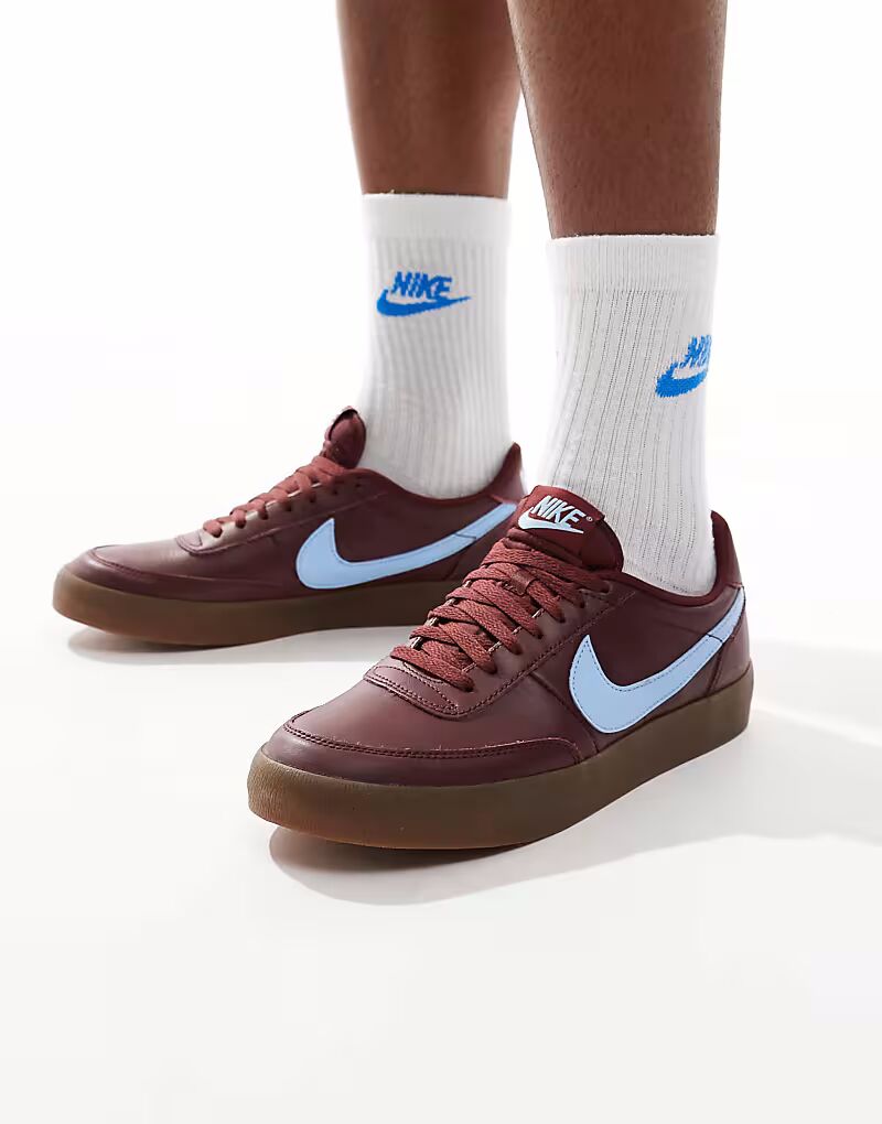 Кроссовки Nike Killshot 2 Leather бордового и синего цветов
Кроссовки Nike Killshot 2 Leather бордового и синего цветов