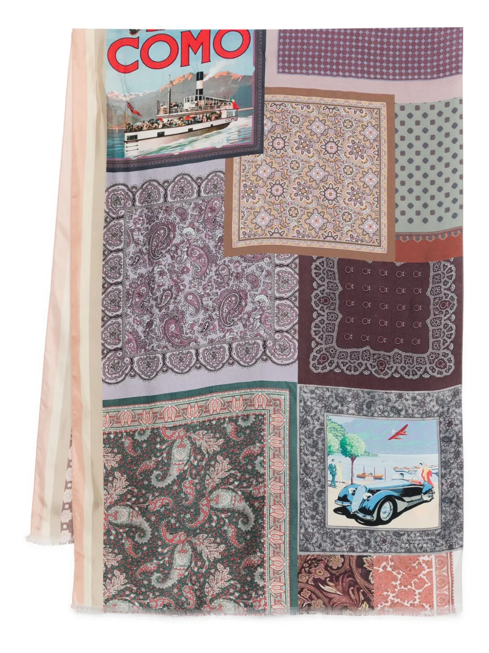 Шарф в технике пэчворк Pierre-Louis Mascia, фиолетовый
Шарф в технике пэчворк Pierre-Louis Mascia, фиолетовый