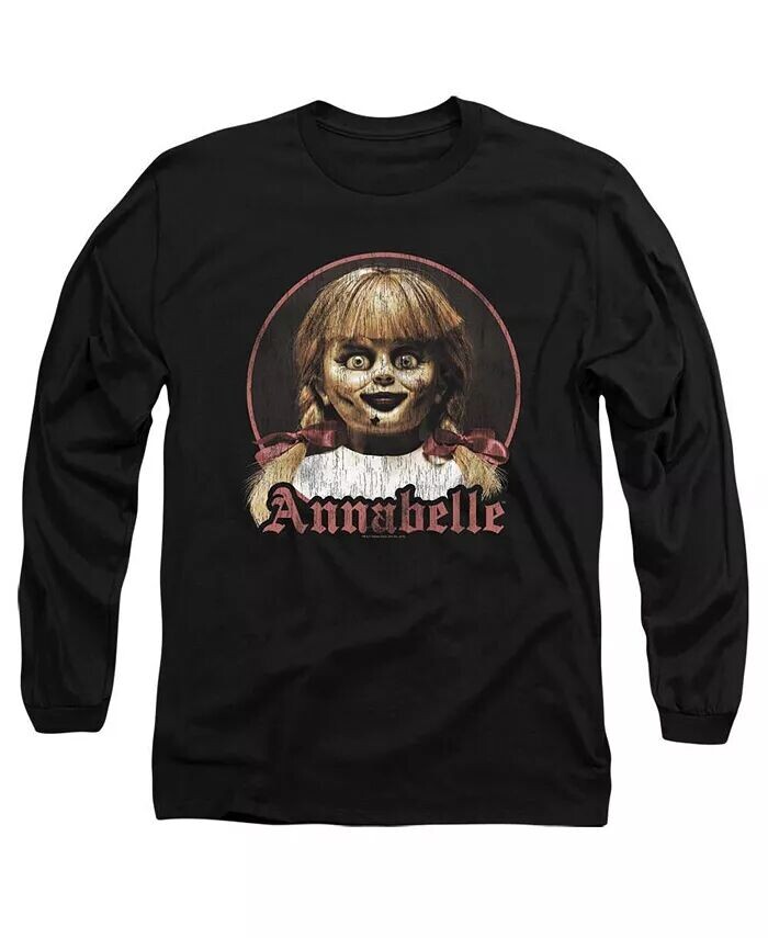 Мужская футболка с длинным рукавом и принтом «Портрет» для взрослых Annabelle, черный
Мужская футболка с длинным рукавом и принтом «Портрет» для взрослых Annabelle, черный
