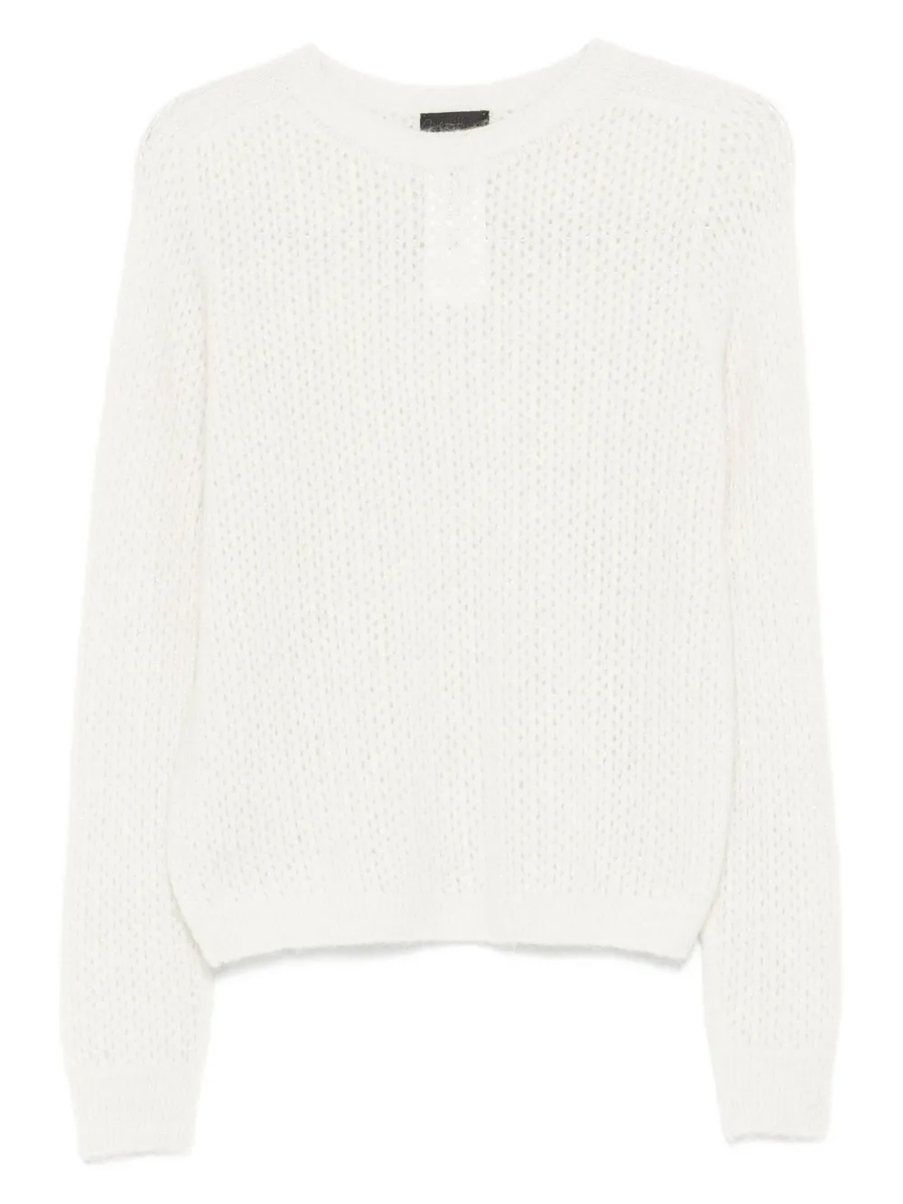 Вязаный свитер с пуговицами LIU JO, белый
Вязаный свитер с пуговицами LIU JO, белый