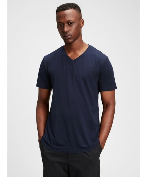 Футболка с V-образным вырезом GAP, темно-синий
Футболка с V-образным вырезом GAP, темно-синий