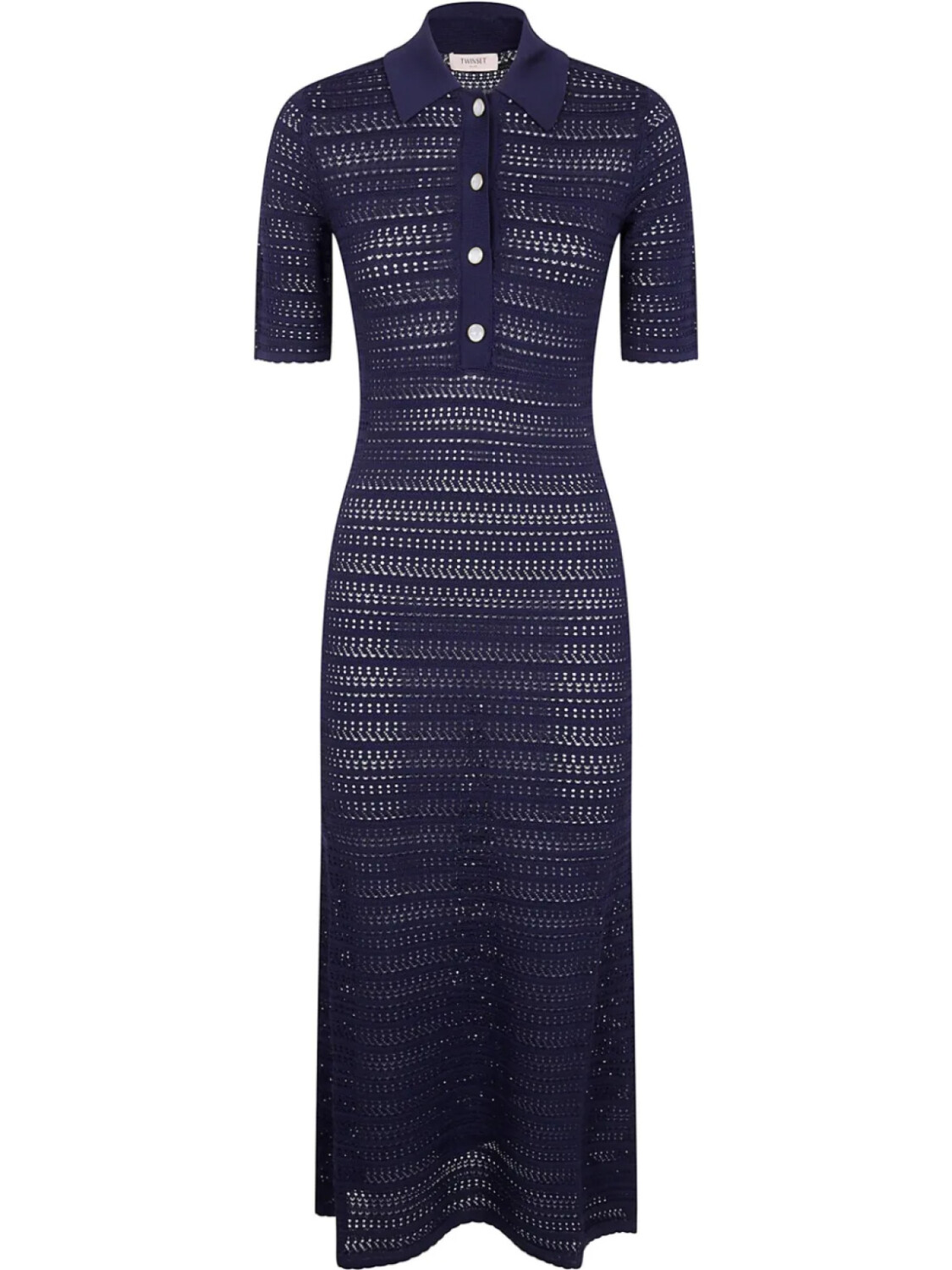 Платье ажурной вязки TWINSET, синий
Платье ажурной вязки TWINSET, синий