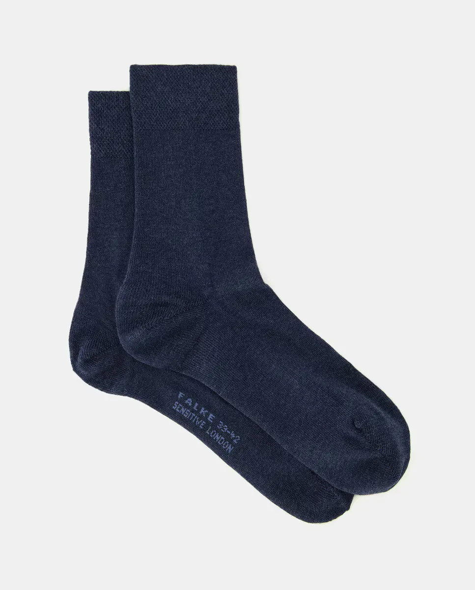 Чувствительный хлопковый носок Falke, синий
Чувствительный хлопковый носок Falke, синий