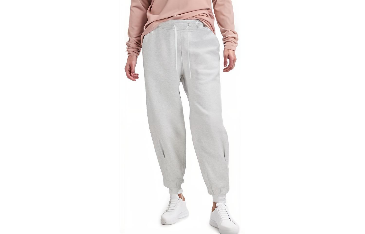 Loungeful Вязаные Спортивные Штаны Женские Светло-Серый Lululemon