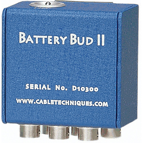 Cable Techniques Battery Bud II Portable DC Power BB-002
Cable Techniques Battery Bud II Portable DC Power BB-002