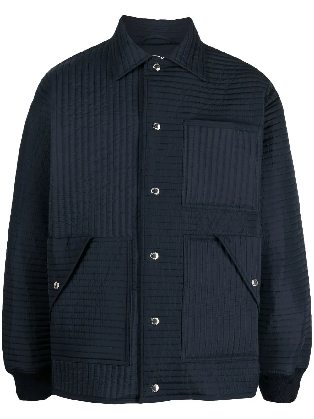 Бомбер с нашивкой-логотипом Khrisjoy, синий
Бомбер с нашивкой-логотипом Khrisjoy, синий