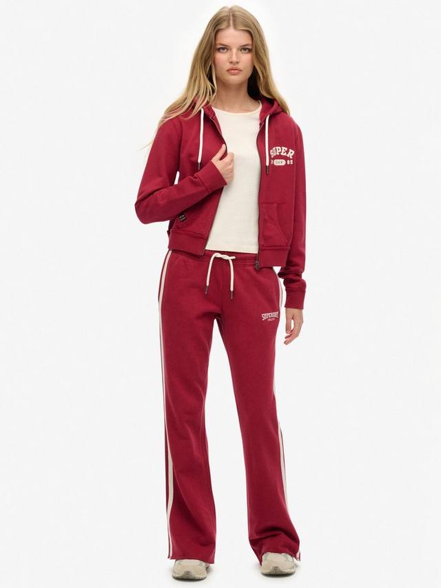 Спортивные полосатые расклешенные джоггеры Superdry, Bordeaux Red
Спортивные полосатые расклешенные джоггеры Superdry, Bordeaux Red