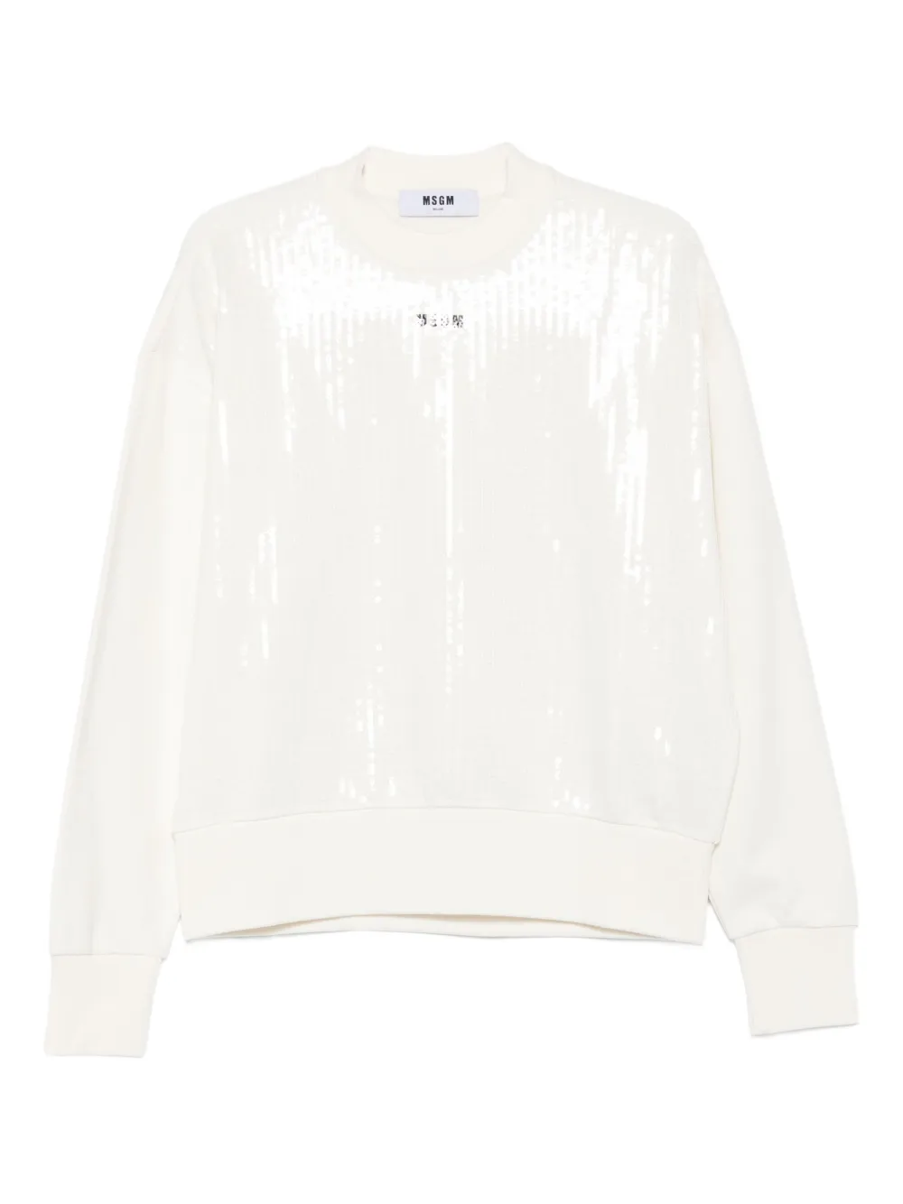 Толстовка с пайетками Msgm, белый
Толстовка с пайетками Msgm, белый