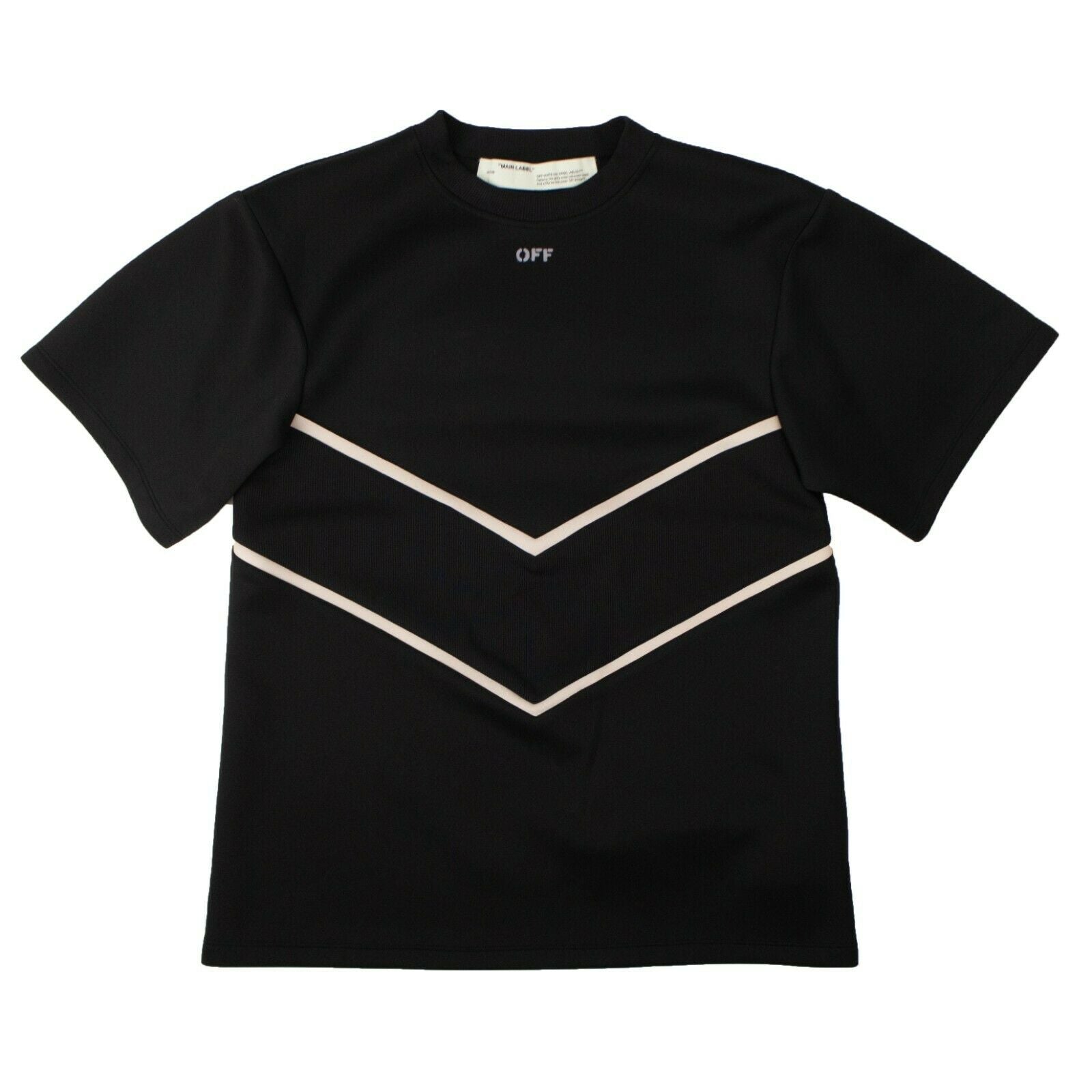 Off-White Женское короткое платье черного цвета с интарсией
Off-White Женское короткое платье черного цвета с интарсией