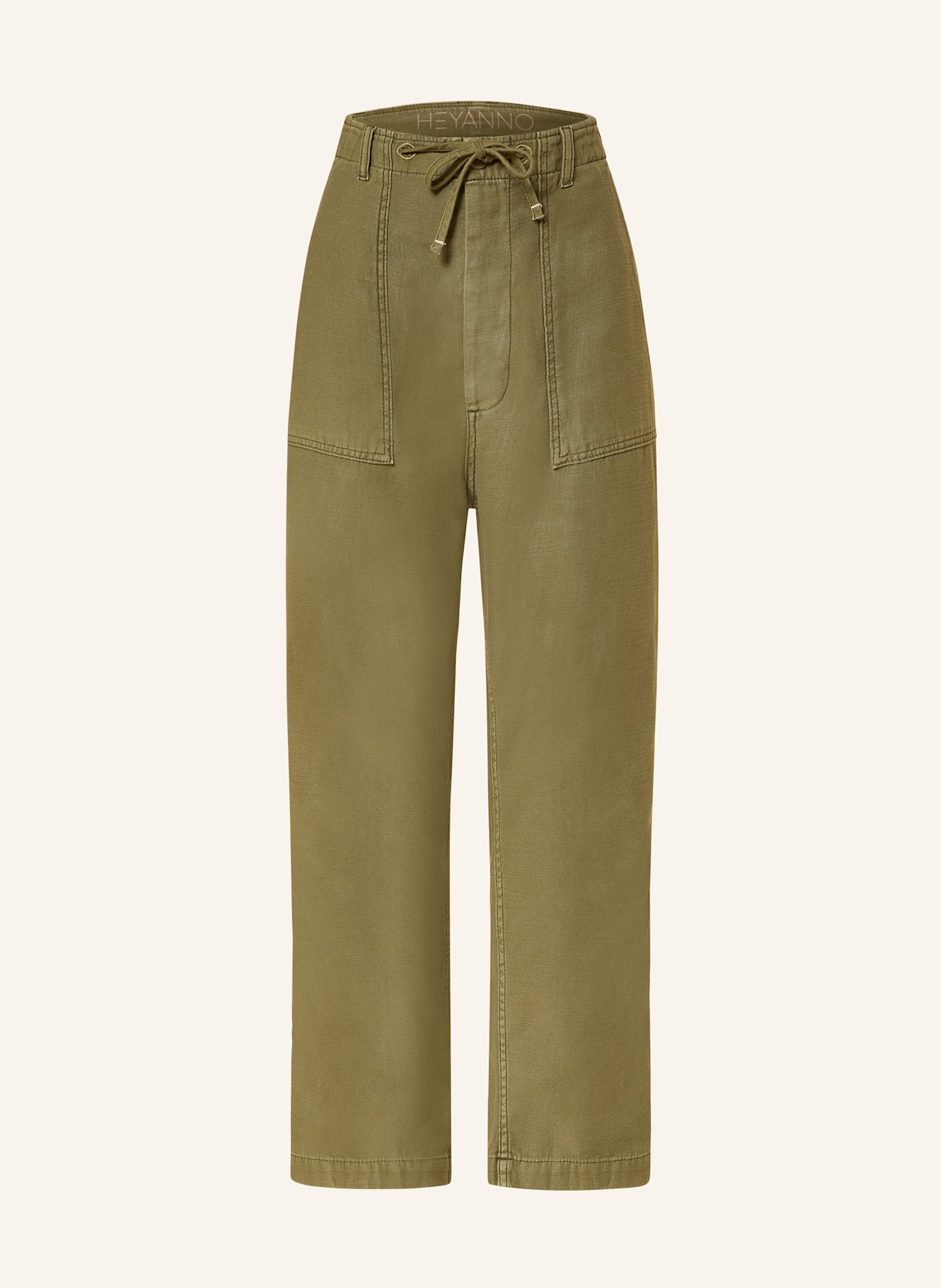 7/8 брюки mmhmighty Heyanno, хаки
7/8 брюки mmhmighty Heyanno, хаки