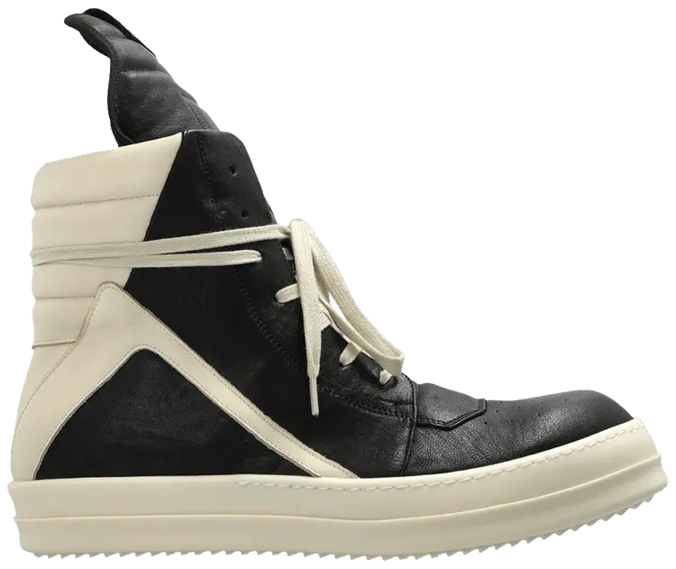 Кроссовки Rick Owens Geobasket High 'Black Milk', черный
Кроссовки Rick Owens Geobasket High 'Black Milk', черный