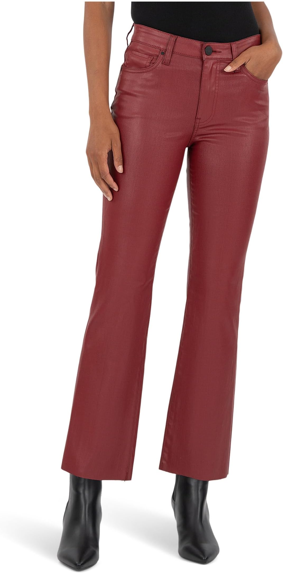 Джинсы KUT from the Kloth Kelsey High-Rise Ankle Flare with Raw Hem, красный
Джинсы KUT from the Kloth Kelsey High-Rise Ankle Flare with Raw Hem, красный