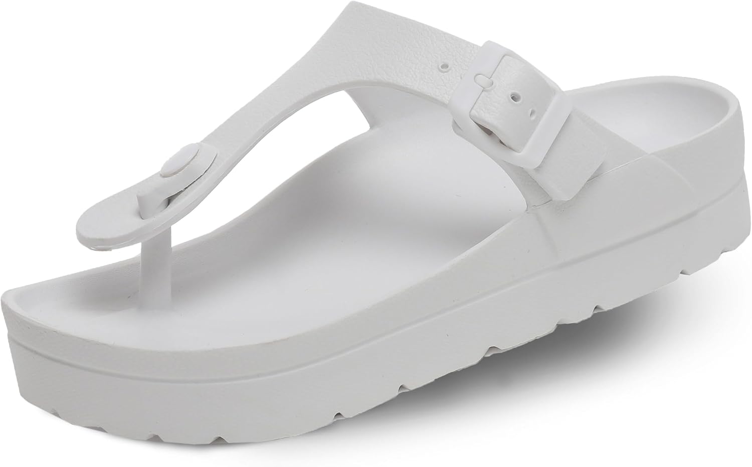 Женские сандалии на платформе HAPPYO Maui, регулируемые с застежкой, плоские сандалии с поддержкой свода стопы, шлепанцы из ЭВА с толстой подошвой и дополнительной амортизацией, белый
Женские сандалии на платформе HAPPYO Maui, регулируемые с застежкой, плоские сандалии с поддержкой свода стопы, шлепанцы из ЭВА с толстой подошвой и дополнительной амортизацией, белый
